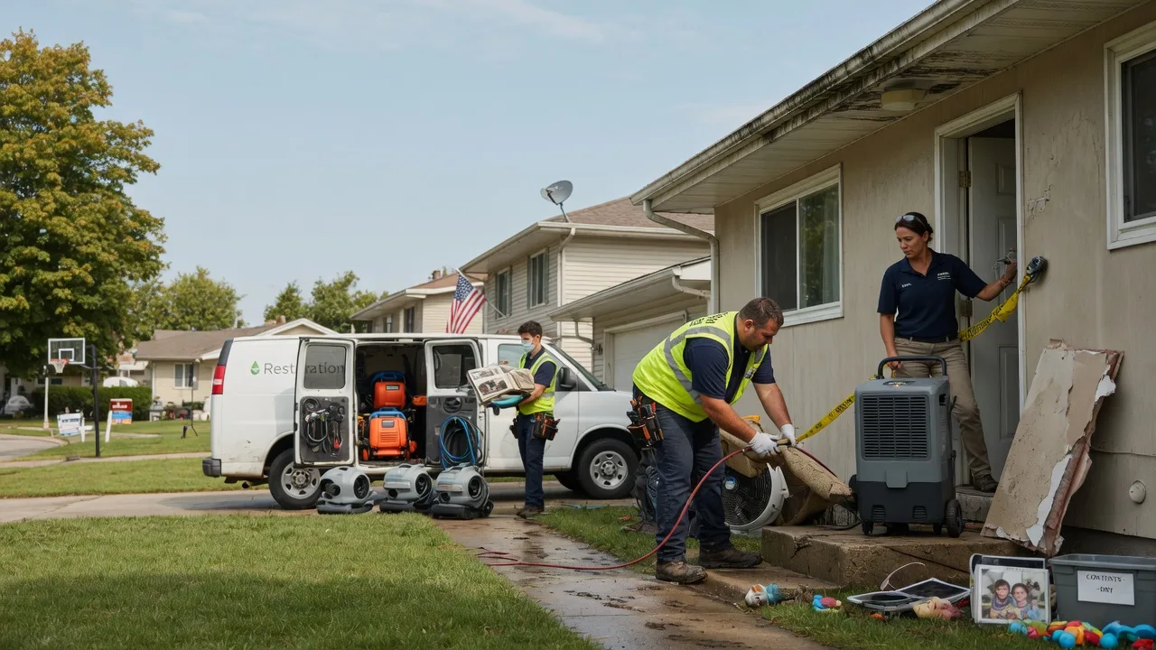 Water Damage Restoration in Strausstown, PA near me